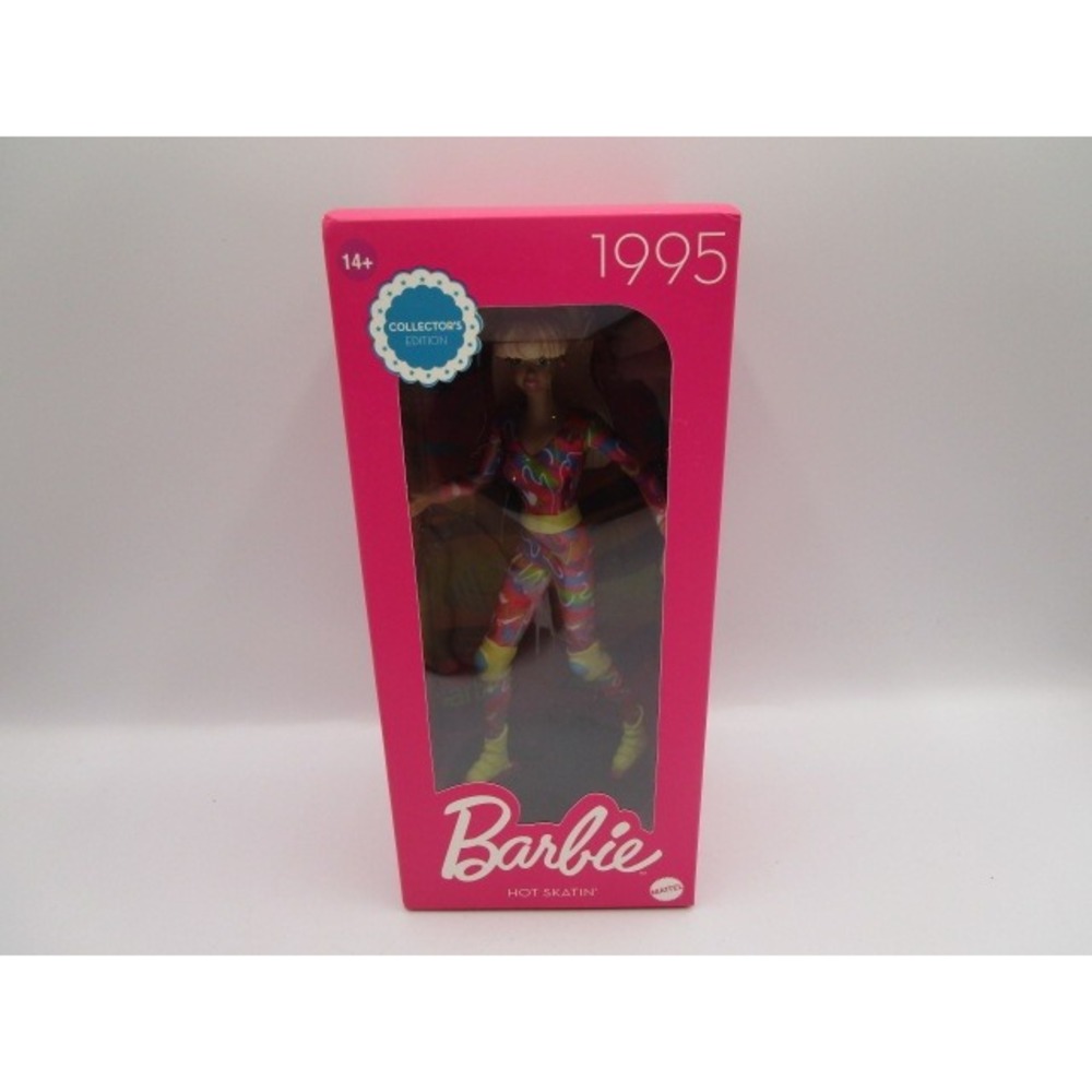 Barbie Hot Skatin' 1995 Collector's Edition Doll 6" With Stand Mattel